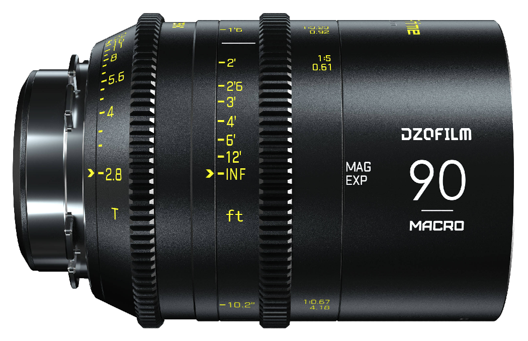 DZOFILM FF Vespid 90mm Macro T2.8 Lens PL/EF Mount